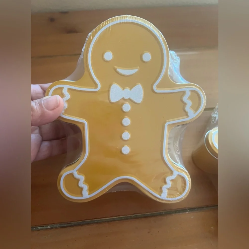 Target Tin Gingerbread Man Containers